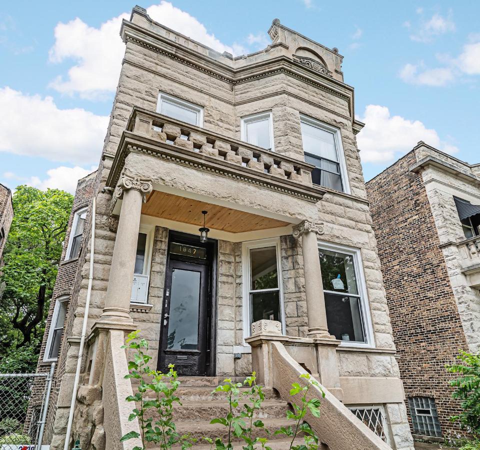 Spacious 5-Br Apt Next To Transit Free Parking Chicago Exterior foto
